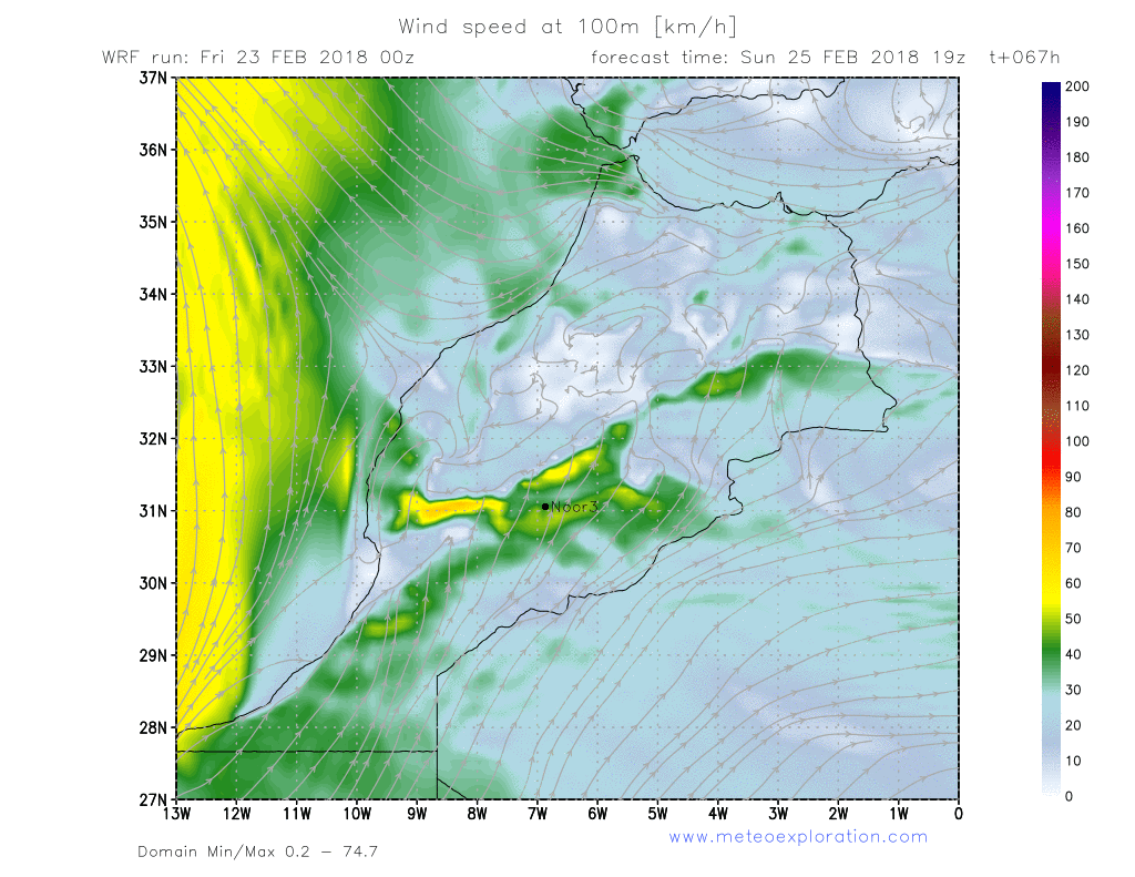 meteoexploration WRF weather model